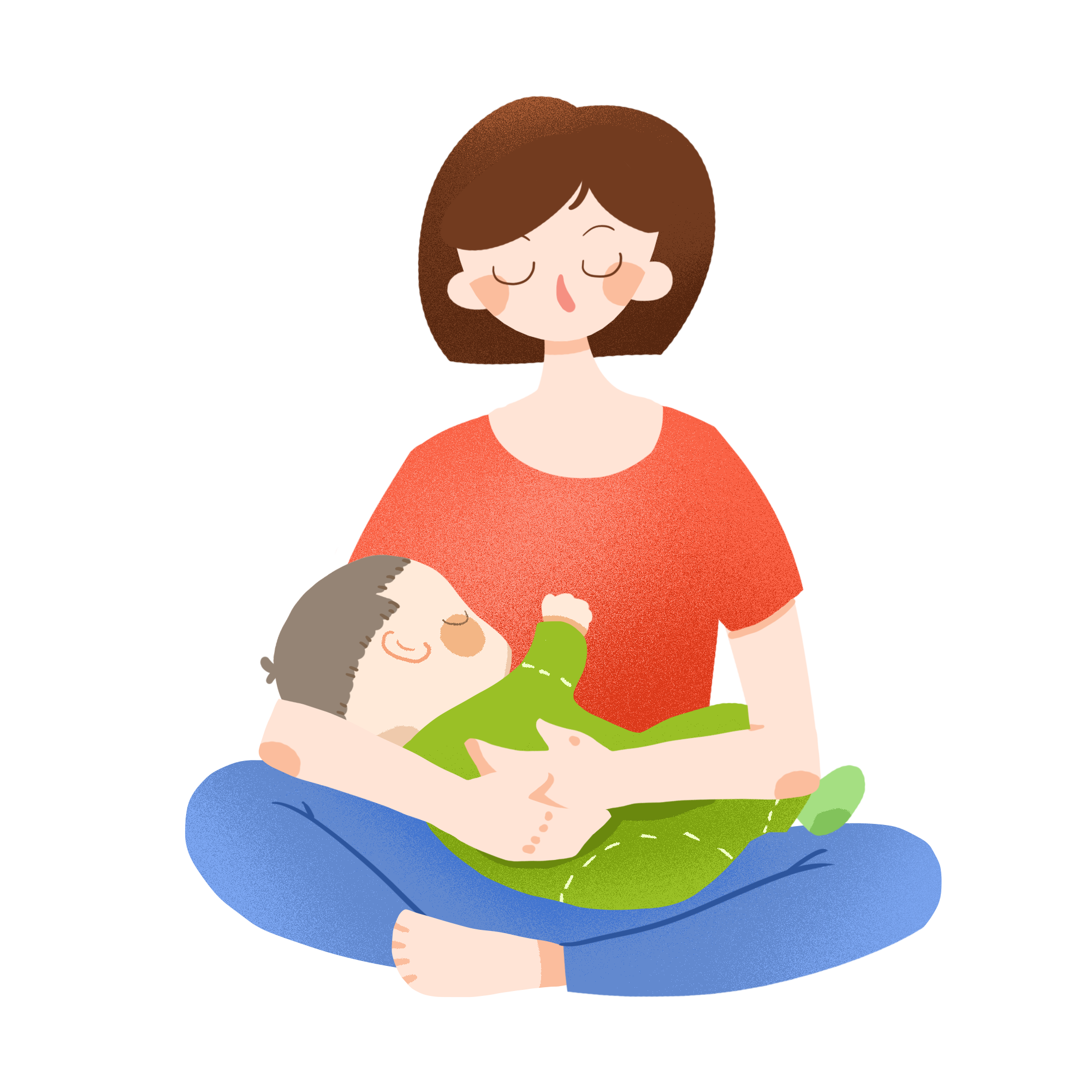 摄图网_401513459_世界母乳喂养周在妈妈怀里睡觉的宝宝（非企业商用）.png